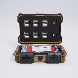 Кейс для жестких дисков ударопрочный влагозащищенный штабелируемый (арт. 25-19082683)