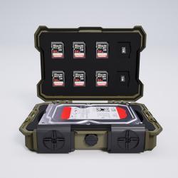 Кейс для жестких дисков ударопрочный уличный штабелируемый (арт. 25-19082684)