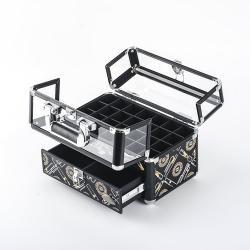 Кейс для лака с ящиком прозрачный акриловый прочный (арт. 25-19082705)