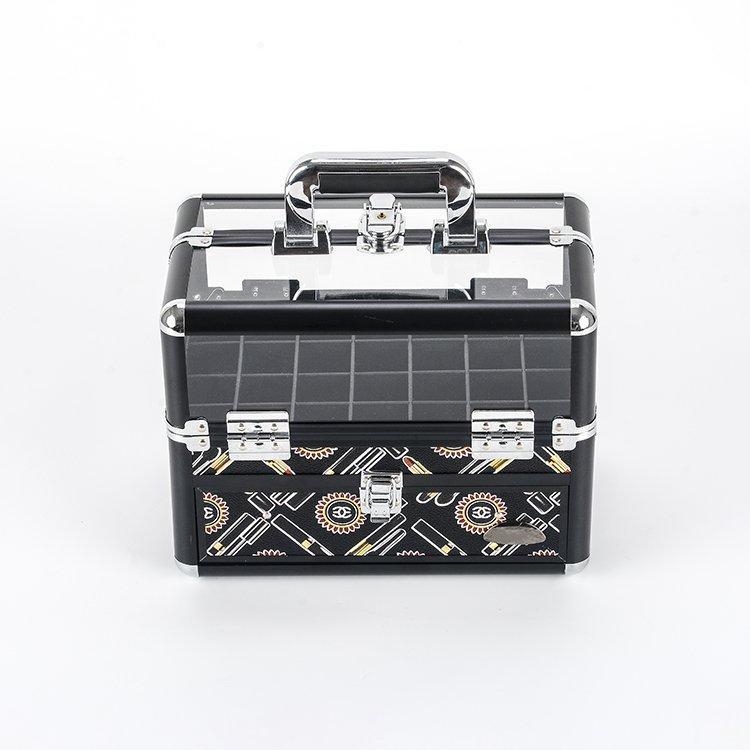 Кейс для лака с ящиком прозрачный акриловый прочный (арт. 25-19082705)