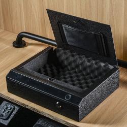 Сейф для пистолета с биометрическим доступом и пеной (арт. 25-19082750)