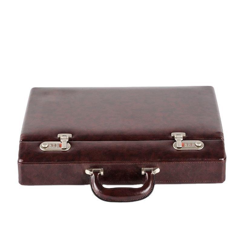 Портфель кожаный GLARY Slim с модным дизайном для офиса (арт. 25-19082838)