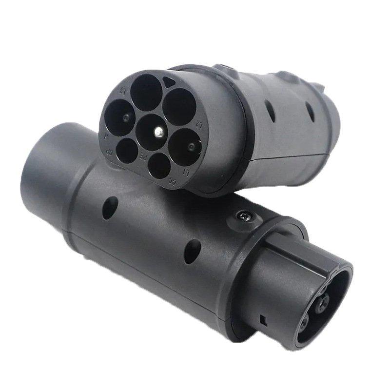 Адаптер для зарядки EV Type 2 к Type 1 DC (арт. 25-19082897)