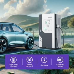 Станция быстрой зарядки EV 60-80кВт IP55 CCS2 150кВт 2 пистолета (арт. 25-19082908)