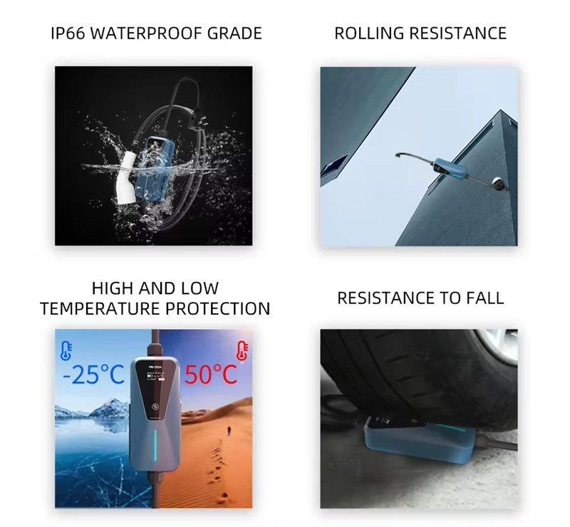 Зарядное устройство EV 7KW Portable Wallbox Chademo GB (арт. 25-19082968)