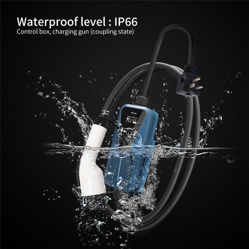 Зарядная станция 7KW 32A Type 2a Dual Head 5m EVSE 11KW 3 фазы (арт. 25-19082985)