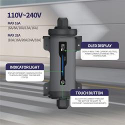 Зарядное устройство для электромобилей 22KW 32A Type 2 (арт. 25-19082987)