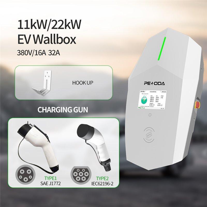 Зарядное устройство для электромобилей 7kW 80A 240V WiFi 4G (арт. 25-19083011)
