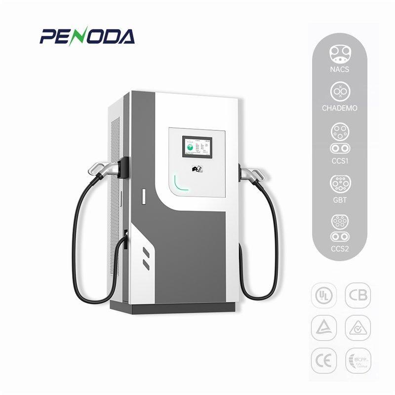 Станция быстрой зарядки EV 60кВт 80кВт CCS RFID Chademo (арт. 25-19083018)