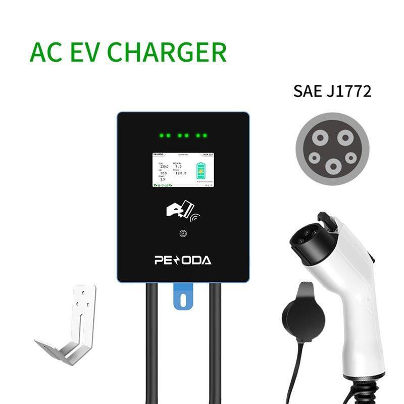 Зарядная станция для электромобилей Type 2 7-22KW Wallbox (арт. 25-19083103)