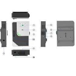 Зарядная станция для электромобилей с солнечными панелями Type 2 (арт. 25-19083107)