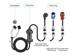 Зарядное устройство PENODA 3.5-22кВт с 3 фазами и 3 вилками (арт. 25-19083130)