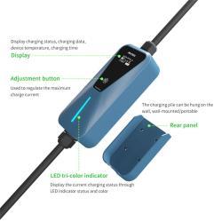 Зарядная станция для электромобилей 7KW 11KW с регулировкой тока (арт. 25-19083164)