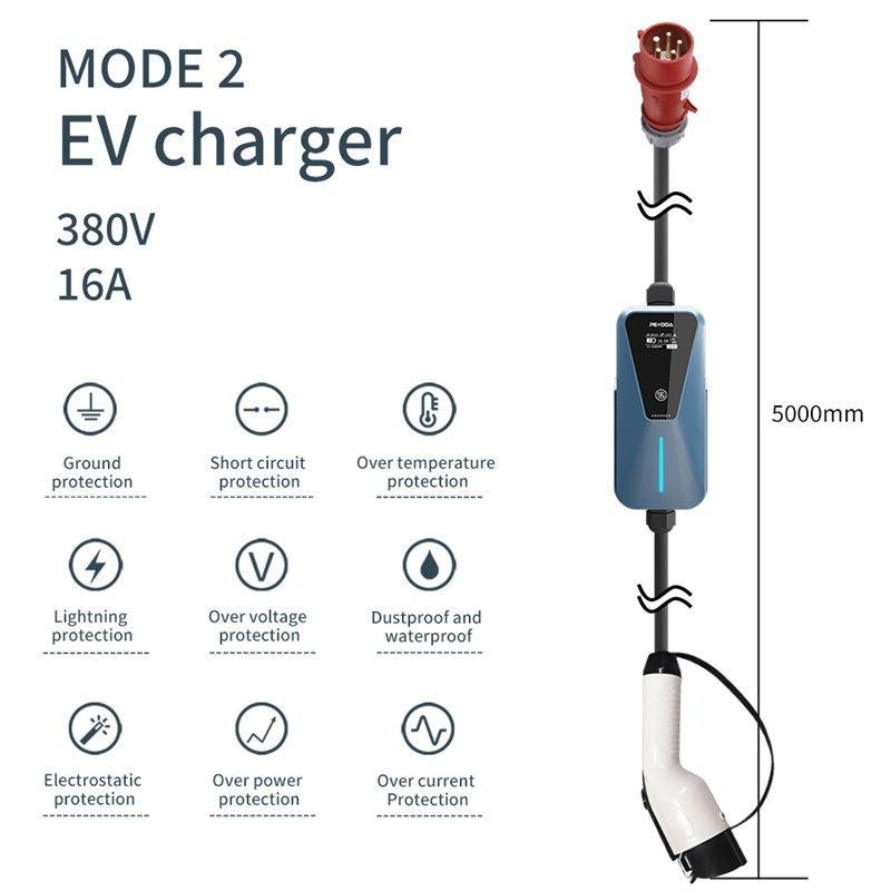 Зарядная станция для электромобилей 7KW 11KW с регулировкой тока (арт. 25-19083164)