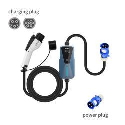 Держатель для кабеля EV Type2 32A 7kW портативный зарядный (арт. 25-19083168)