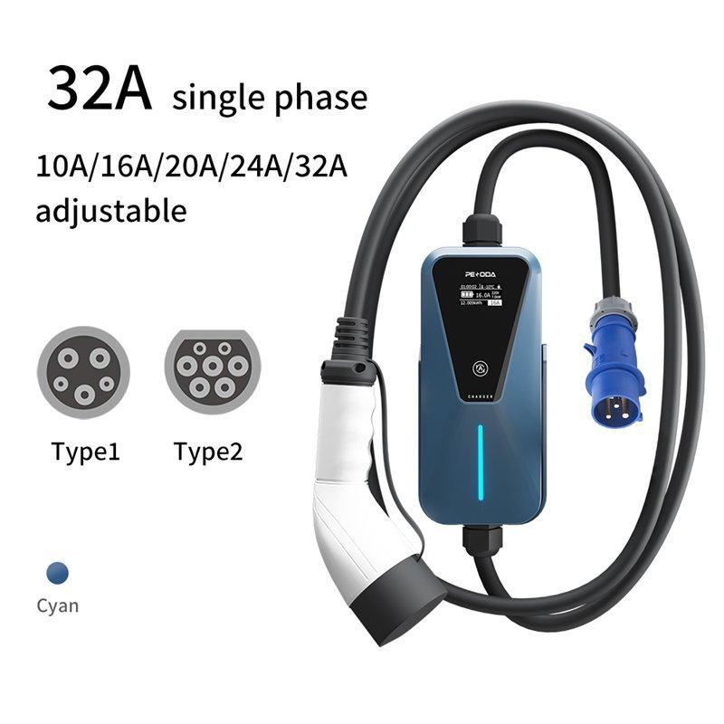 Зарядное устройство для электромобилей 32A 250V 7.2Kw (арт. 25-19083213)