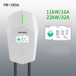 Зарядная станция для электромобилей 22кВт Type2 с WiFi (арт. 25-19083214)