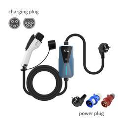 Портативное зарядное устройство EV 10м 220В 7Квт 16А 32А экран (арт. 25-19083215)