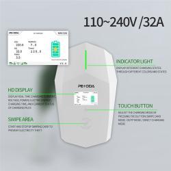 Зарядное устройство для электромобилей 7KW 32A Type1 OEM ODM (арт. 25-19083277)