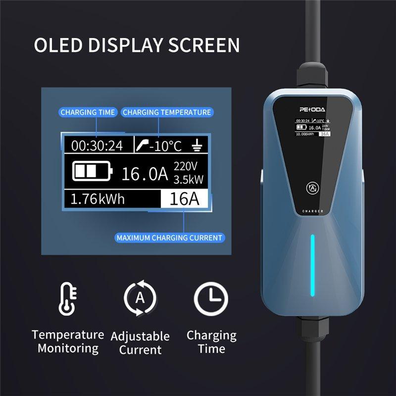 Зарядное устройство для электромобиля 32A 7KW (арт. 25-19083301)