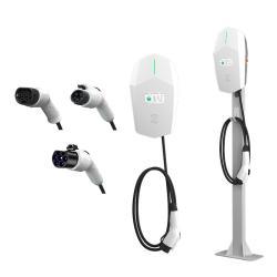 Зарядная станция для электромобилей 32A 22kW с экраном и RFID (арт. 25-19083307)