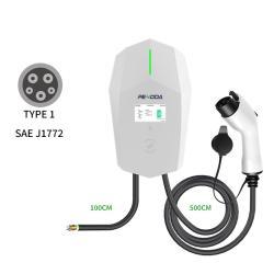 Зарядная станция для электромобилей 11кВт Wifi App Type 1 32A (арт. 25-19083311)