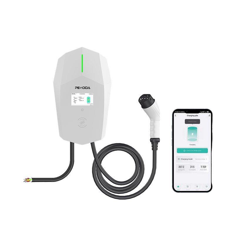 Станция зарядки EV настенная 11/22 кВт 32А OCPP (арт. 25-19083312)