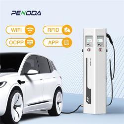 Гибридное зарядное устройство EV 30KW DC 22KW AC CCS2 IP55 экран 7" (арт. 25-19083326)