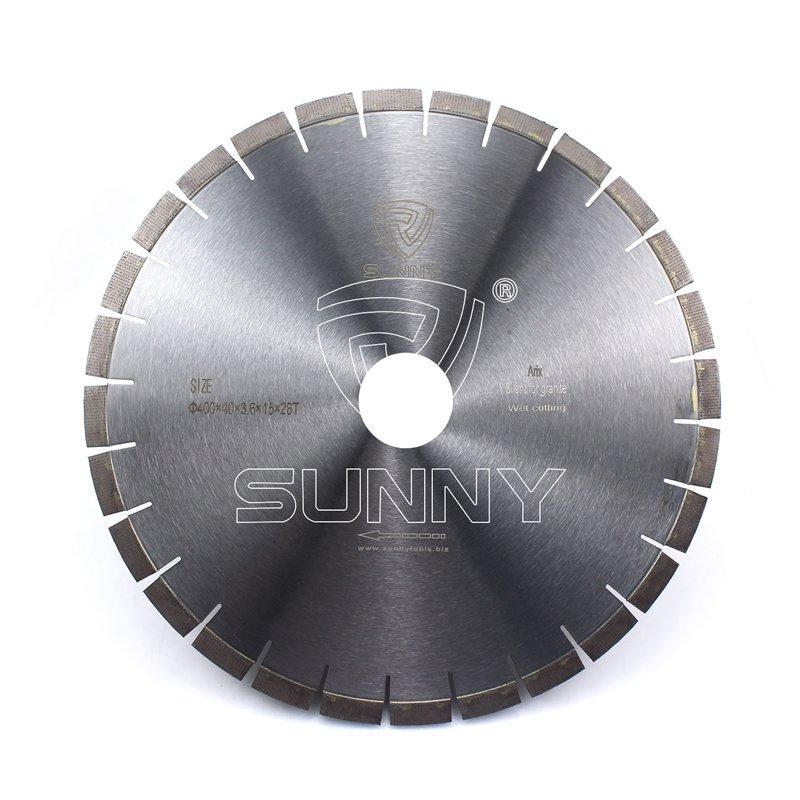 Алмазный диск для резки 400 мм, лазерная сварка, гранит, мрамор (арт. 25-19083360)