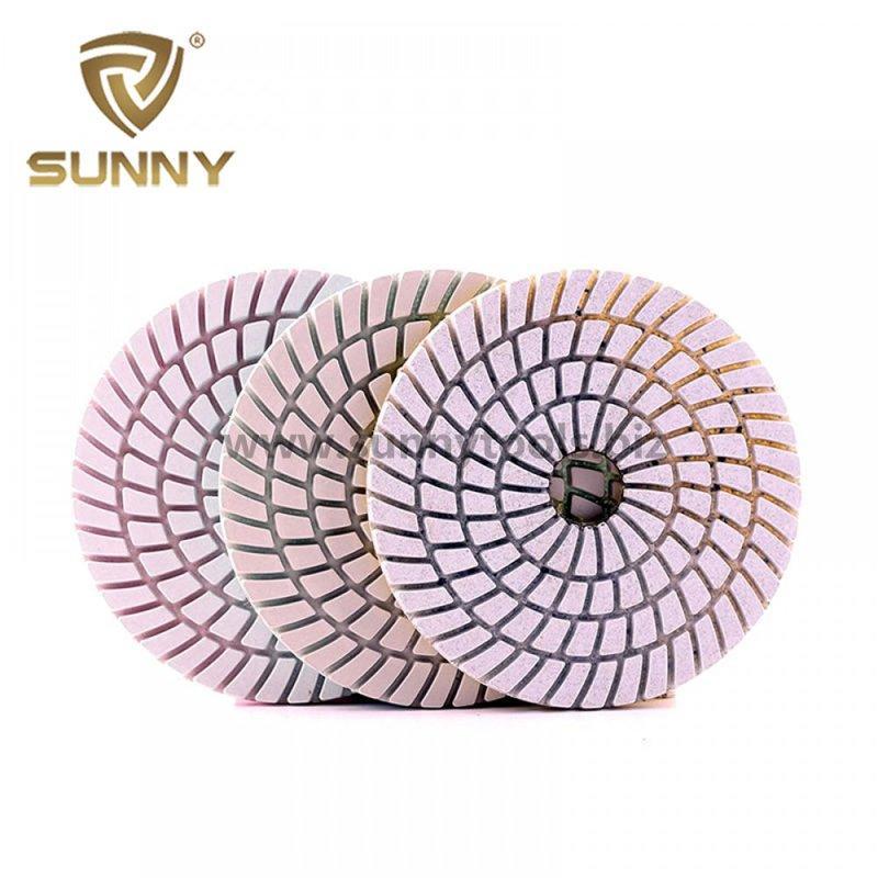 Алмазные полировальные диски для мрамора и гранита круглые (арт. 25-19083372)