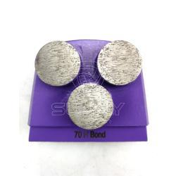 Диск шлифовальный алмазный тройной для бетона (арт. 25-19083391)