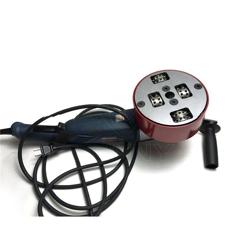 Угловая шлифмашина 1200W ручная с насадкой молот (арт. 25-19083392)