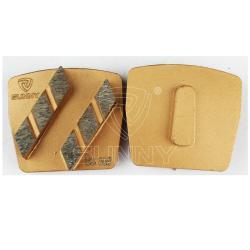 Алмазные шлифовальные сегменты двойные для шлифмашин (арт. 25-19083420)