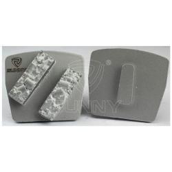 Алмазные шлифовальные сегменты двойные для шлифмашин (арт. 25-19083420)