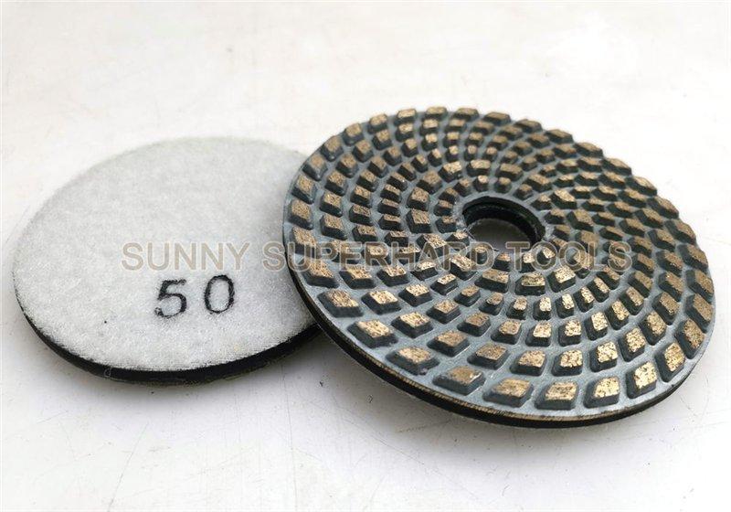 Полировальные круги 150мм для бетона гибкие 5мм (арт. 25-19083422)