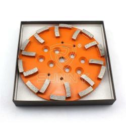 Диск шлифовальный алмазный 250 мм 20 сегментов для бетона (арт. 25-19083441)