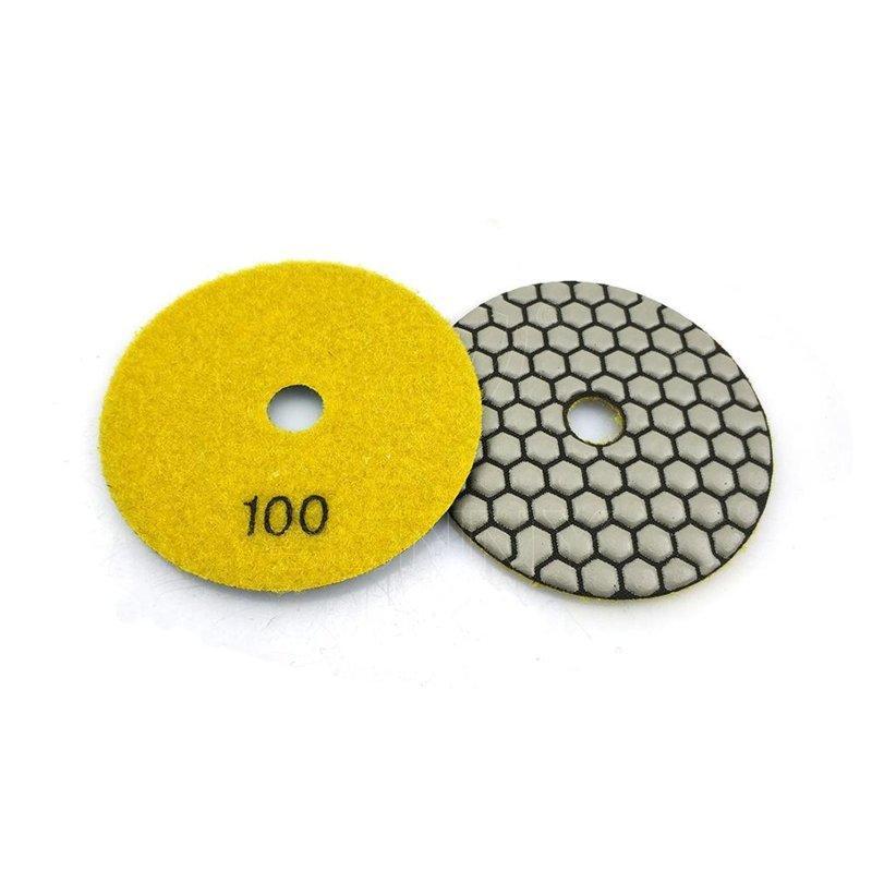 Полировальный круг 100мм смола для гранита и мрамора (арт. 25-19083443)