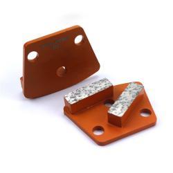 Трапециевидные шлифовальные туфли 30# 2 сегмента для бетона (арт. 25-19083444)