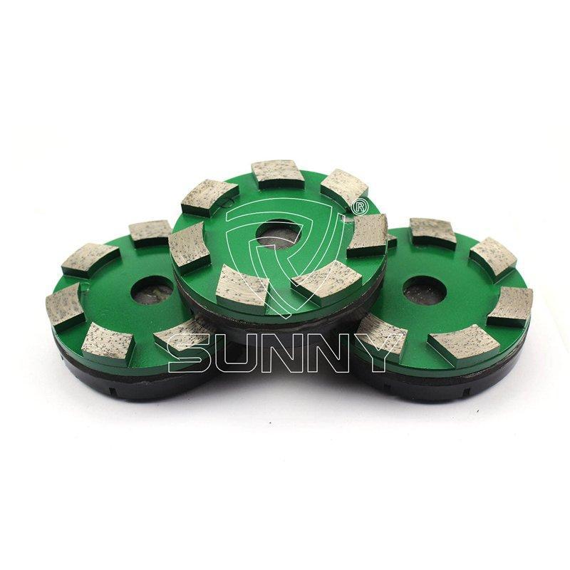 Алмазный шлифовальный диск 100мм 7 сегментов (арт. 25-19083463)