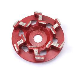 Круг алмазный 180 мм Z-образный 9 сегментов 30#-150# (арт. 25-19083482)