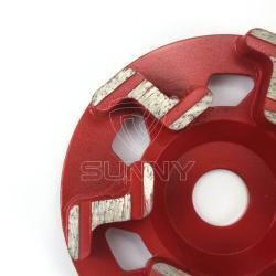 Круг алмазный 180 мм Z-образный 9 сегментов 30#-150# (арт. 25-19083482)