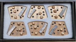 Шлифовальные алмазные башмаки для бетона, долговечные (арт. 25-19083501)