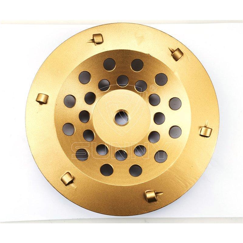 Круг шлифовальный 180мм PCD для снятия покрытия с бетона (арт. 25-19083504)