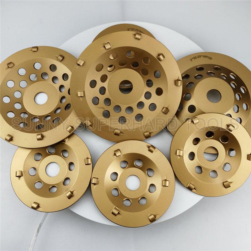 Круг шлифовальный 180мм PCD для снятия покрытия с бетона (арт. 25-19083504)