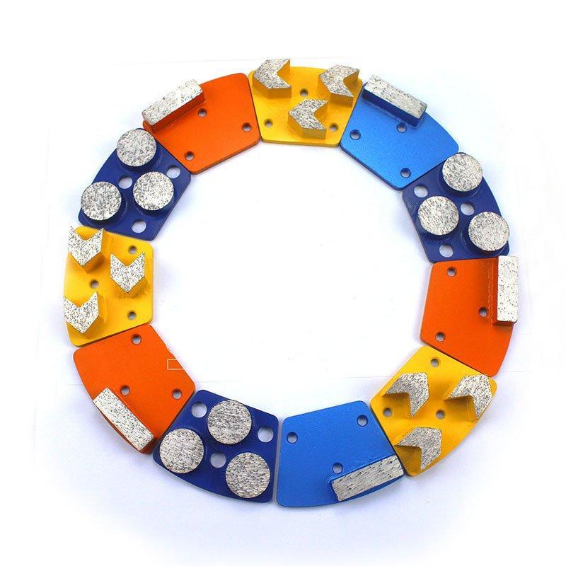 Алмазные шлифовальные трапециевидные сегменты для бетона 30# 220# (арт. 25-19083529)