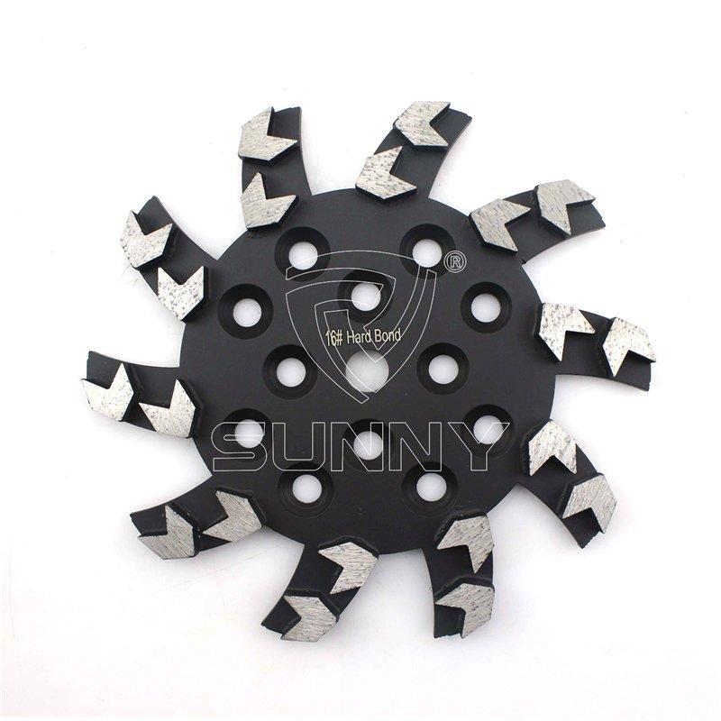 Инструменты для шлифовки бетона 250мм алмазные (арт. 25-19083572)