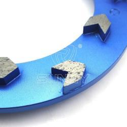 Диск шлифовальный алмазный 240 мм 30#-150# сегменты (арт. 25-19083578)