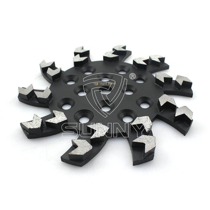 Алмазный шлифовальный диск 250мм 20 сегментов для бетона (арт. 25-19083581)