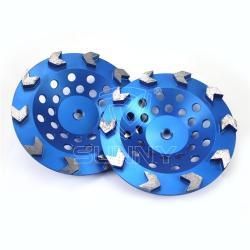 Алмазный шлифовальный круг 10 сегментов для бетона (арт. 25-19083584)