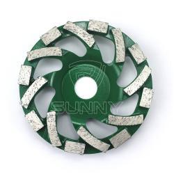 Алмазный шлифовальный круг 5" 16 сегментов для бетона (арт. 25-19083593)